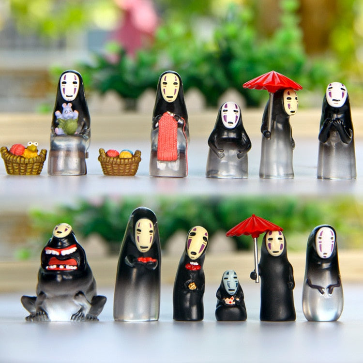 Hayao Miyazaki Spirited Away No Face PVC Action Figure
