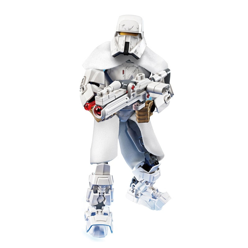 Star Wars Buildable Figure Collectible Character Action Figures Toy Gifts For Kids
