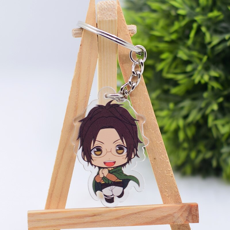 Attack on Titan Cute Character Collectible Acrylic Keychains 2nd Set
