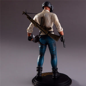 Popular Video Game PUBG Collectible PVC Action Figure Model (17cm)