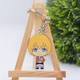 Attack on Titan Cute Character Collectible Acrylic Keychains 2nd Set