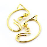 Beauty and the Beast Rose Earring