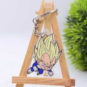 Dragon Ball Key Ring Cute Anime Keychain Accessories