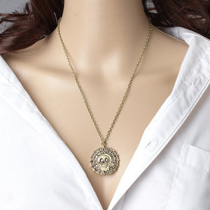 Pirates of the Caribbean Aztec Coin Necklace