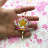 Sailor Moon & Card Captor Sakura Collectible Keychain