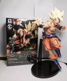 Dragon Ball Z Super Saiyan Son Goku & Bardock Figure 25cm
