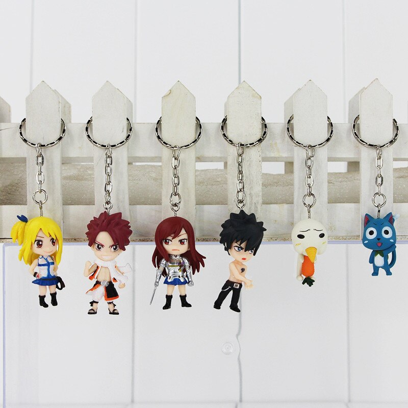 Fairy Tail Collectible Action Figure Toys & Keychains