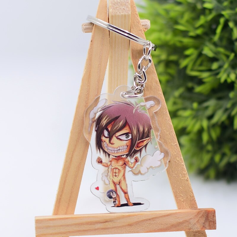 Attack on Titan Cute Character Collectible Acrylic Keychains 2nd Set