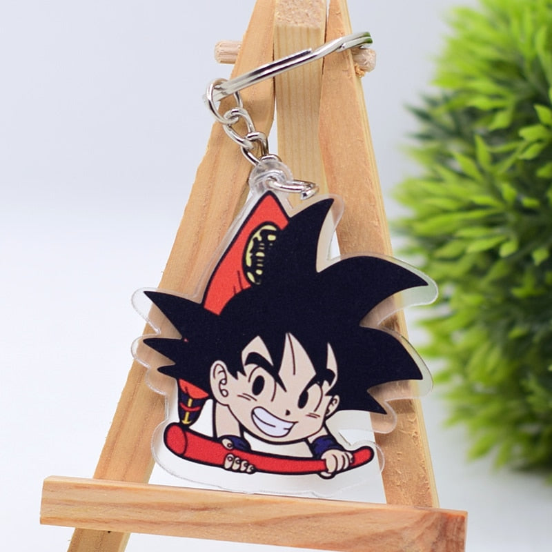 Dragon Ball Key Ring Cute Anime Keychain Accessories