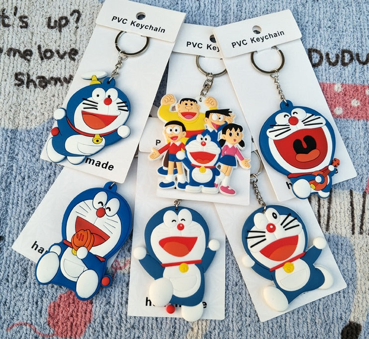 Fujiko Fujio's Doraemon Collectible PVC Anime Key Chains