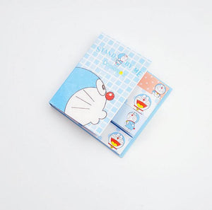 Doraemon & Totoro Adorable Sticky Memo Note Book for Message Tab, Notepad Sticker & Memo Pads Stationery