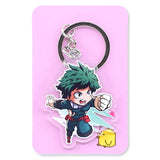 My Hero Academia Class 1-A Collectible Acrylic Keychain Accessory 1st Set