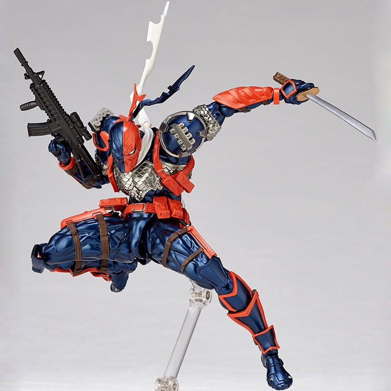 DC Comic's Deathstroke Collectible Action Figure Model Toy - Surprise Gift for DC Fans and Kids