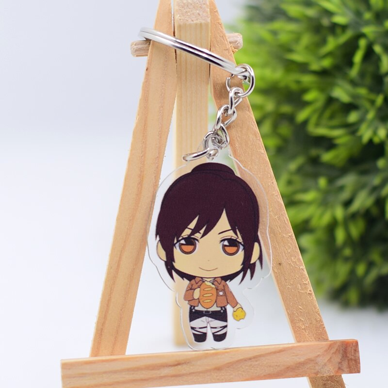 Attack on Titan Cute Character Collectible Acrylic Keychains 2nd Set