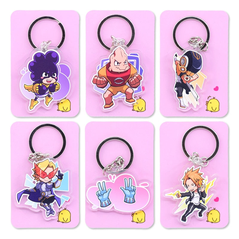 My Hero Academia Class 1-A Collectible Acrylic Keychain Accessory 2nd Set