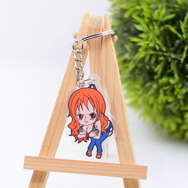 One Piece - Cute Acrylic Keychains