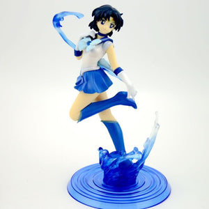 Sailor Moon Collectible Figure Toys - Sailors Uranus, Neptune, Jupiter, Mars & Mercury