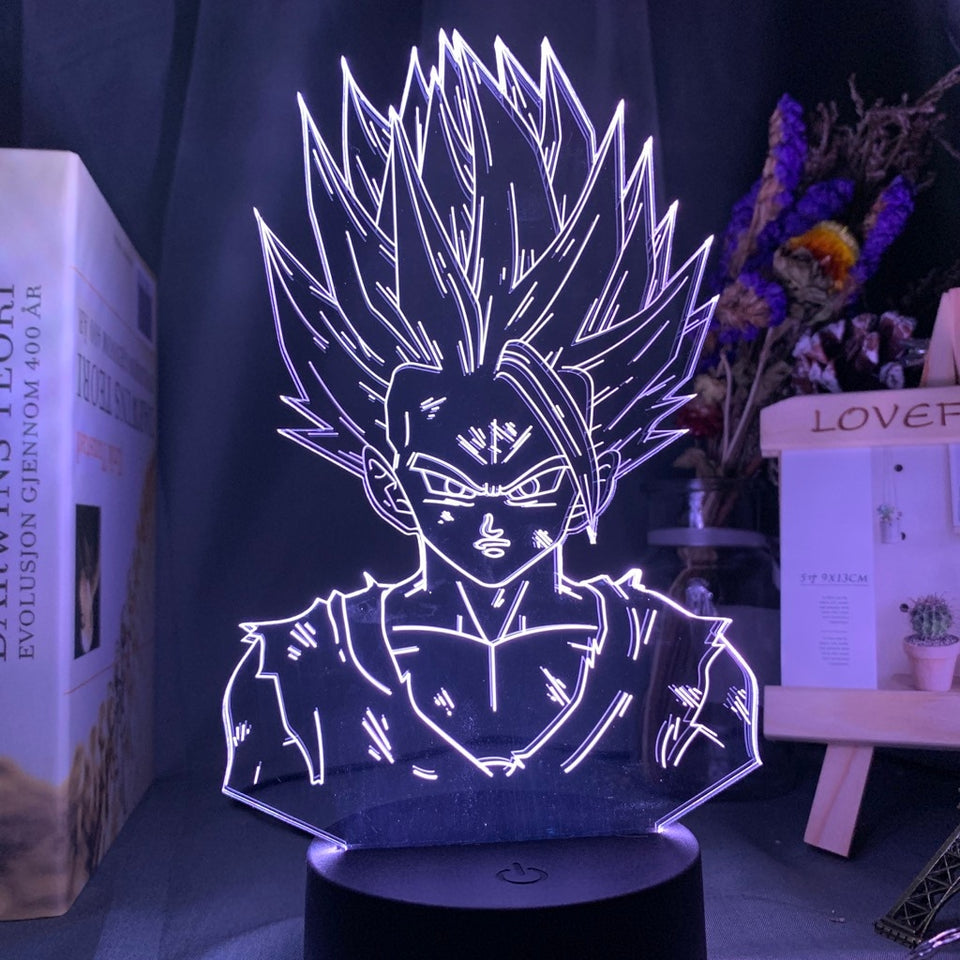 Goku & Vegeta Back to Back LED Night Lamp!