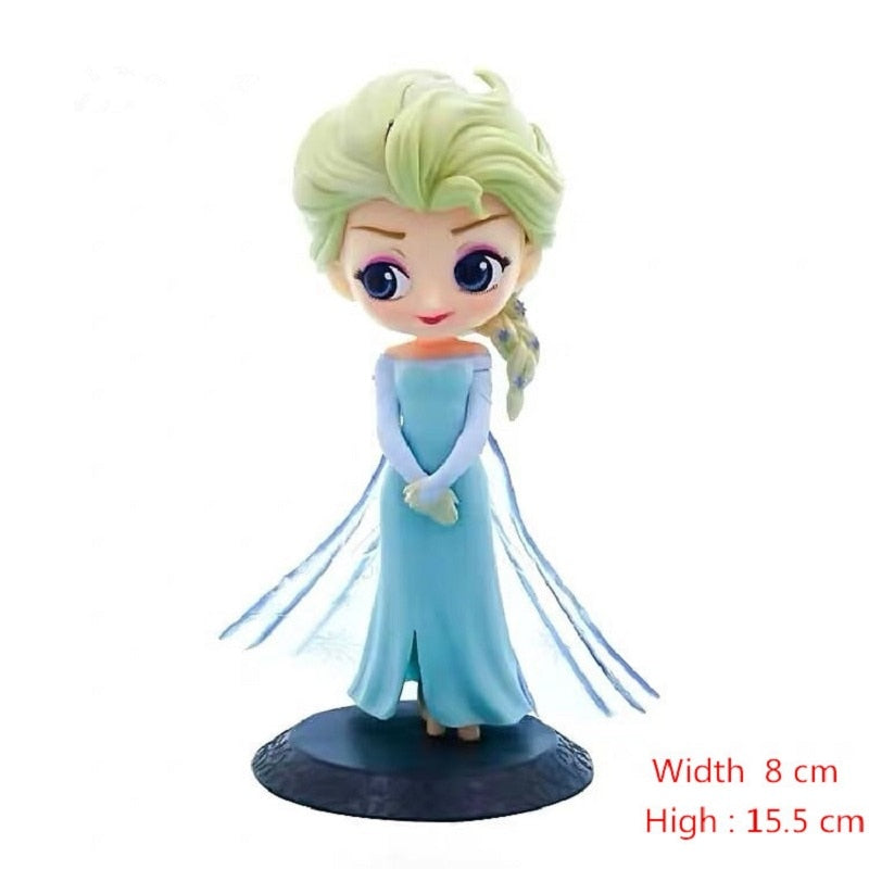 Princess Action Figures PVC Model Doll Collection Gift for Kids