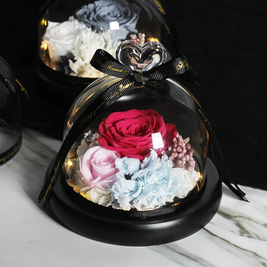 The Beauty and Beast Eternal Rose Anniversary Gift