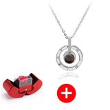 Love Apple Jewelry Box - Rose Flower Gift Boxes