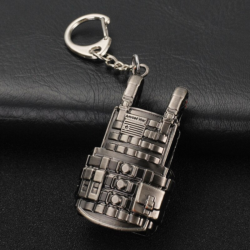 PlayerUnknown's Battlegrounds Collectible Iconic Design Keychains