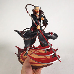 Naruto Shippuden Hidan Wielding Scythe Version PVC Figure Model Akatsuki Collectible Toy