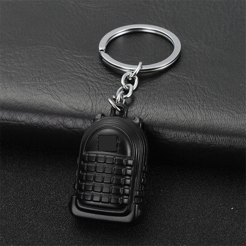 Iconic Video Game PUBG Collectible Design Keychains