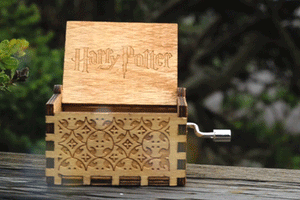 Boîte à musique en bois, Music box Harry Potter - Breizhlicence