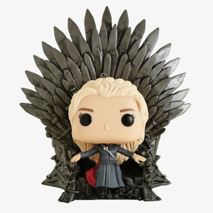 Game of Thrones PVC Action Figure Toy  Gifts - Jon Snow, Tyrion Lannister Daenerys Targaryen & Night King with Iron Throne