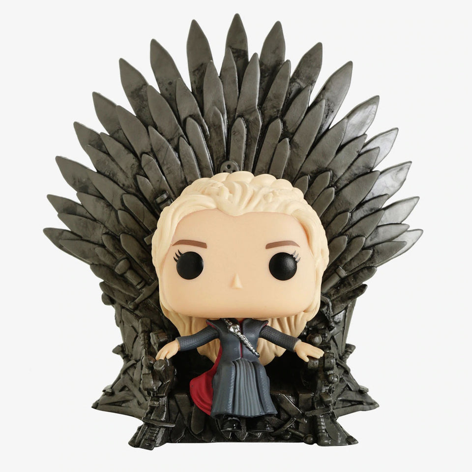 Game of Thrones PVC Action Figure Toy  Gifts - Jon Snow, Tyrion Lannister Daenerys Targaryen & Night King with Iron Throne