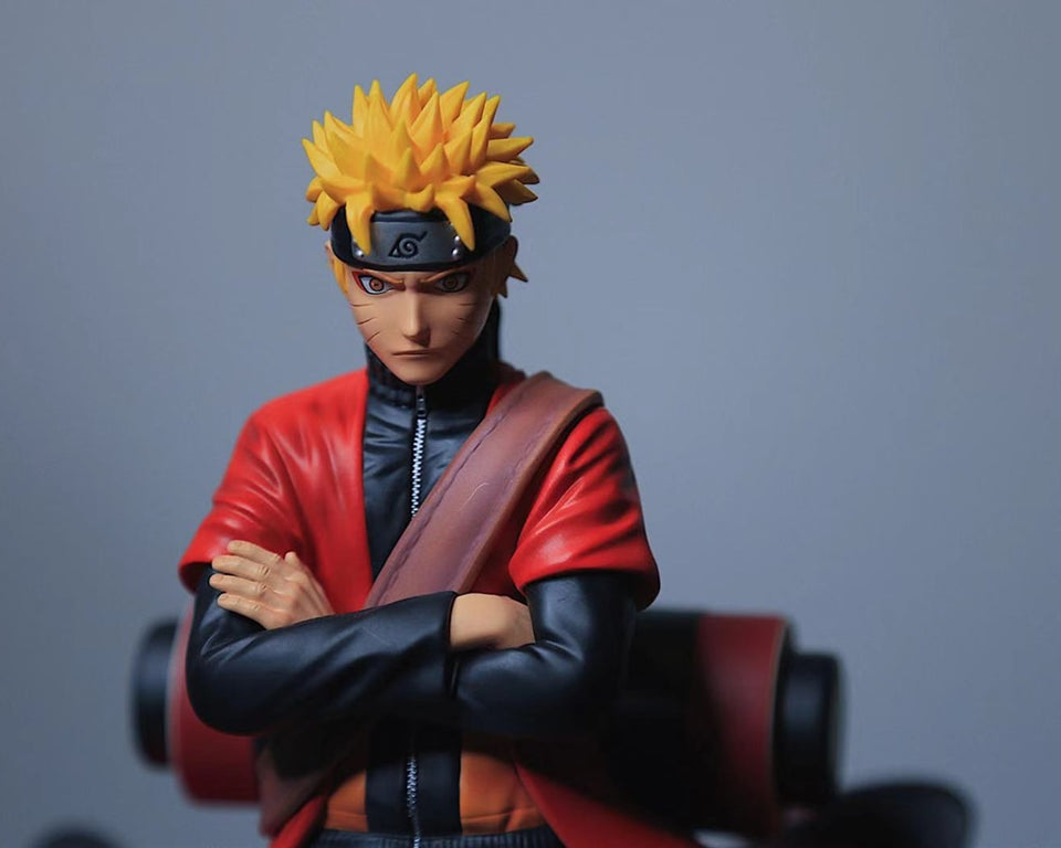 Uzumaki Naruto Sage Mode Anime Action Figures - PVC Toys for Naruto Shippuden Figurine Collector