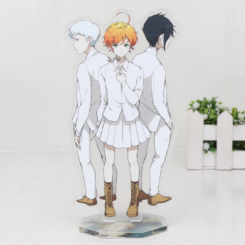 Anime Mystery "The Promised Neverland" Collectible 16cm Acrylic Stand Figures