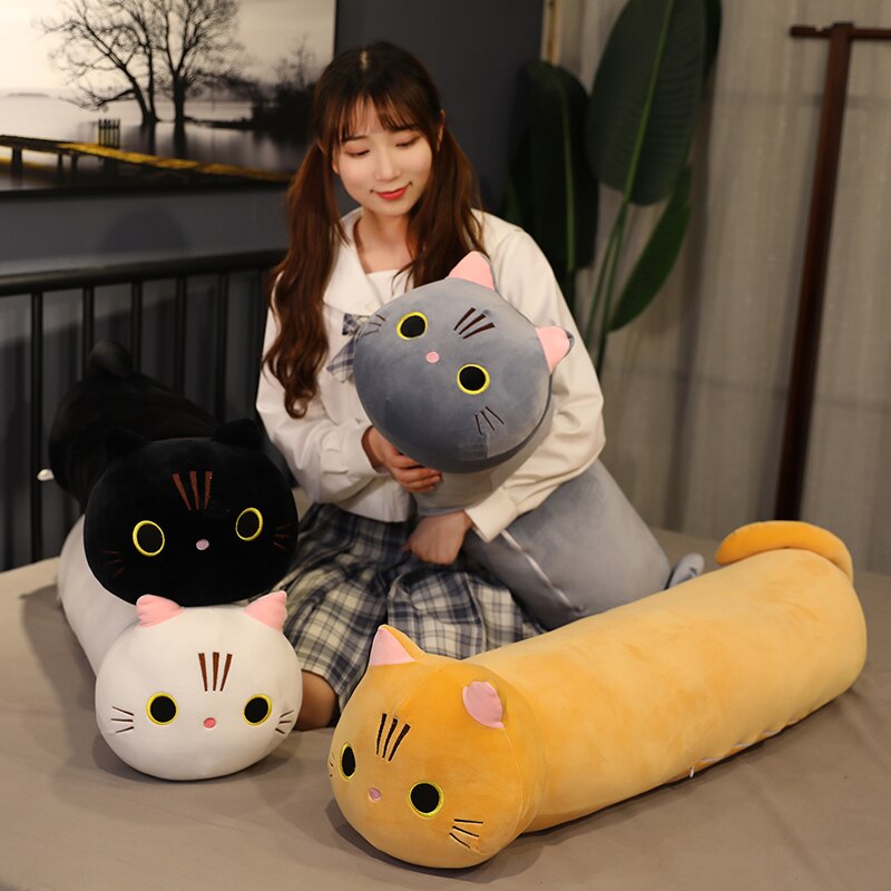 Adorable Soft Cat Plush Toy Gifts Children's Room Decoration