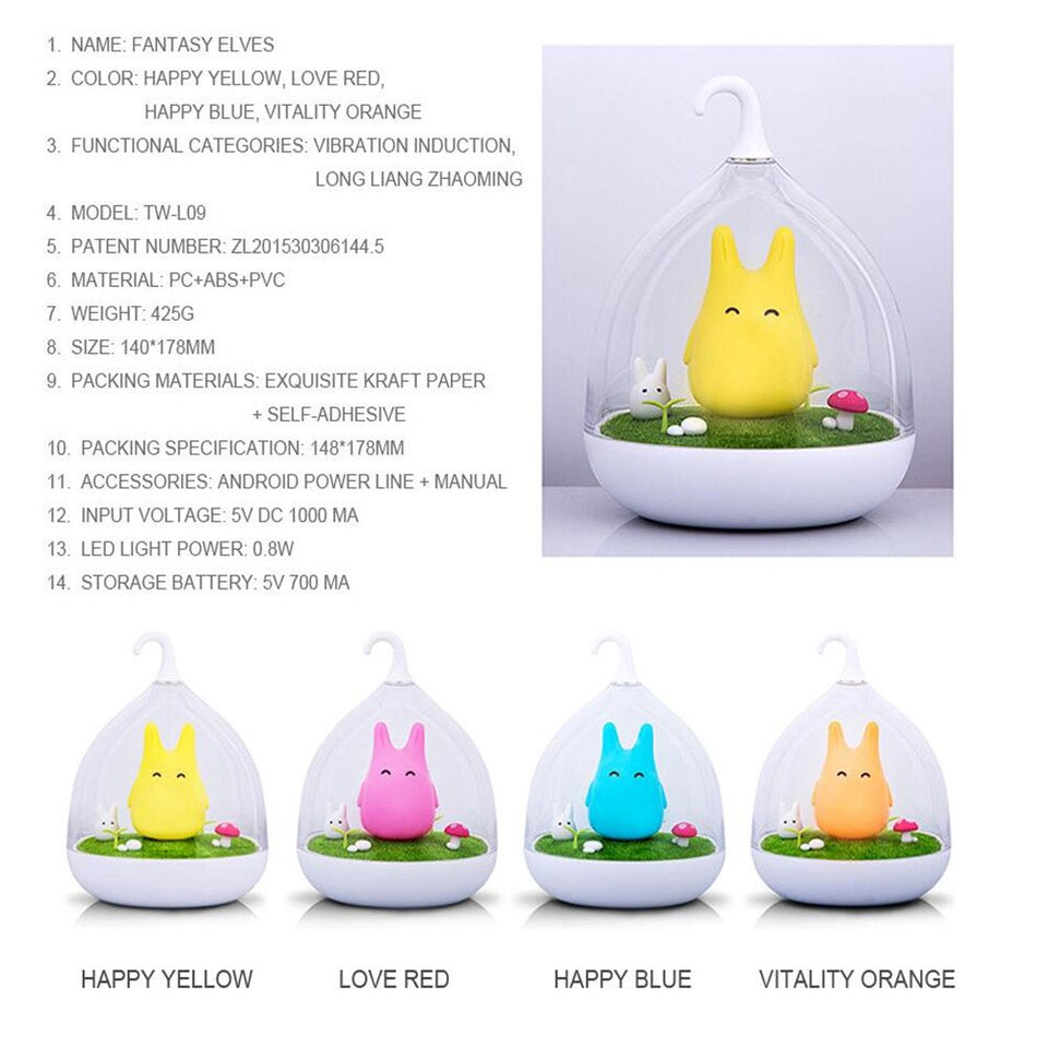 Studio Ghibli's Totoro LED Night Light