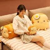 Creative Poached Egg Bread Toast Plush Pillows And Cushion Kids Toy Birthday Gift