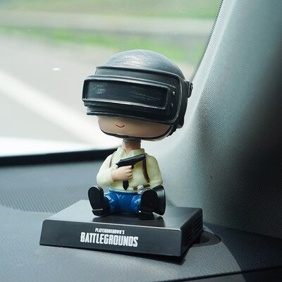 Popular Video Game PUBG Bobble Head PVC Figure Model