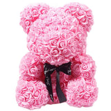Teddy Bear Rose - Artificial Flowers Rose Bear for Women Valentines Wedding Gift