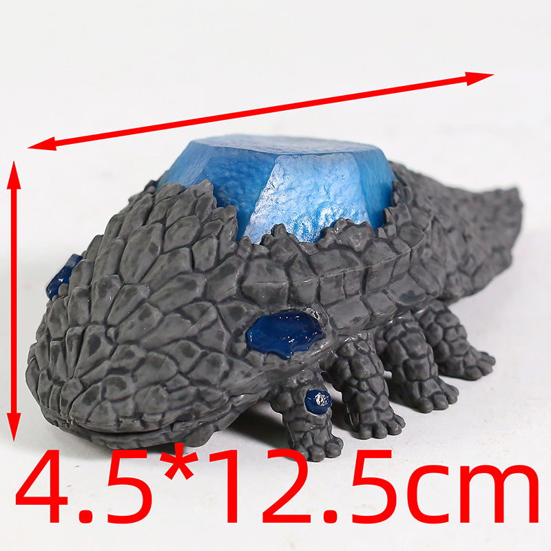 Dark Souls Crystal Lizard 1/6 Scale Light-up Statue Figure Collectible Model Toy with LED Light