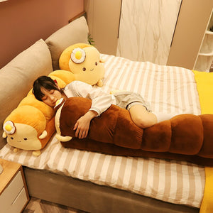 Creative Poached Egg Bread Toast Plush Pillows And Cushion Kids Toy Birthday Gift