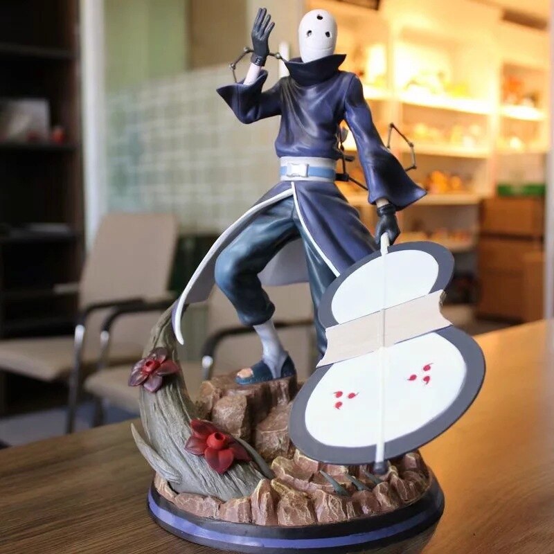 Naruto Shippuden Collectible PVC Figures - Anime Figurine Perfect Collectible Gift for Fans (Mighty Guy, Obito Uchiha, Itachi Uchiha, naruto Uzumaki)