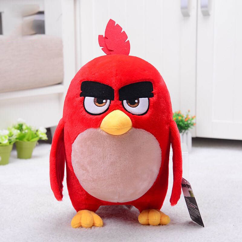 Lovely Angry Birds Plush Toys - Red, Chuck, Bomb & Bad Piggies