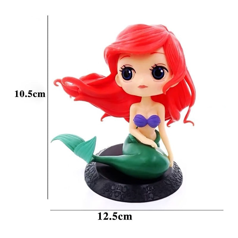 Princess Action Figures PVC Model Doll Collection Gift for Kids