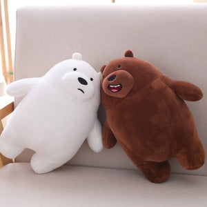Cartoon Network's Cute We Bare Bears Collectible Plush Toy Gift for Kids   (10cm-50cm)