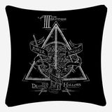 Decorative Harry Potter Cushion Cover Cotton Linen Pillowcase 45x45cm