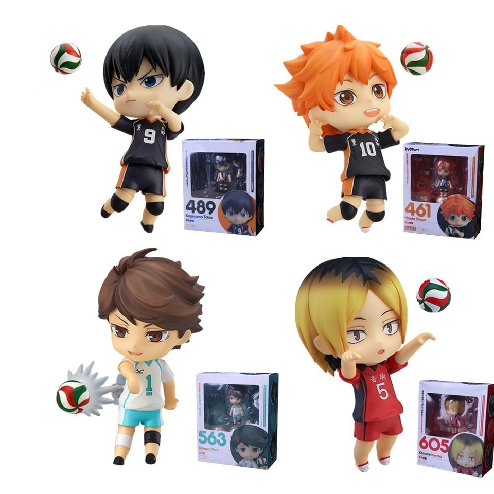 Hottest Anime Series Haikyuu Collectible PVC Action Figure Toys (10cm)
