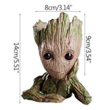 Strongwell Resin Groot Flower Pots For Garden Planters