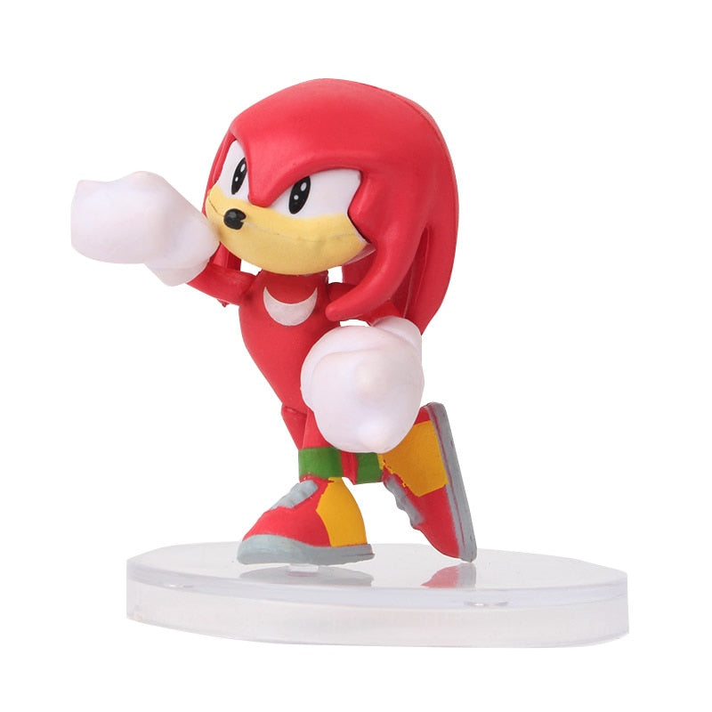 Popular Sonic the Hedgehog Character PVC Action Figure Toys For Children