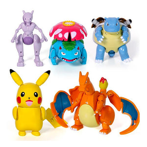 Pokemon Collectible Deformable Pokeball Figure Toys - Adorable Gifts For Children