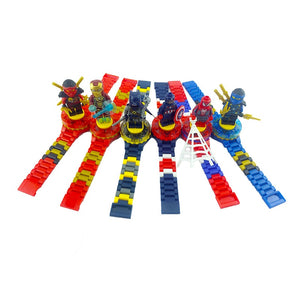 Princesses Children Building Block Watches  - Fun Toys for Children Compatible all Brand Brick with Aurora, Cinderella, Moana, Anna & Elsa
